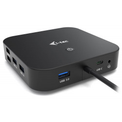 i-tec dokovací stanice 2x USB-C HDMI DP 3x USB 3.0 2x USB 2.0 LAN Power Delivery 100W