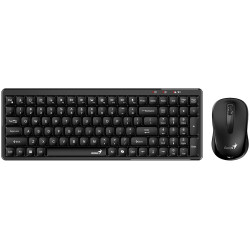 GENIUS LuxeMate Q8100 Bezdrátový set 2,4GHz Copilot USB černá CZ+SK layout