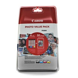 Canon originální ink CLI-571 XL CMYK, 0332C005, CMYK, + 50x PP-201