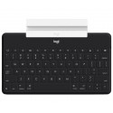 Logitech KEYS TO GO Bezdrátová Bluetooth UK layout Černá