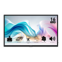 MSI Pro MP165 E6 LCD IPS/PLS/WVA 15,6" 1920 x 1080 4ms 250nitů 1 000:1 60Hz  Repro  USB-C  Černá