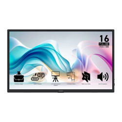 MSI Pro MP165 E6 15,6" IPS FHD 60Hz 4ms Black 2R