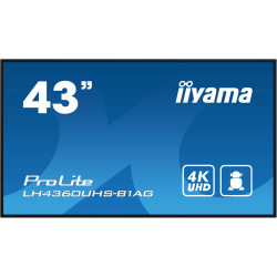43" iiyama LH4360UHS-B1AG: VA,4K UHD,And.11,24 7