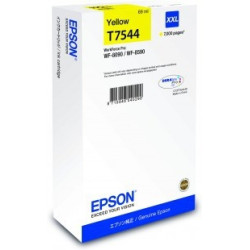 Epson originální ink C13T754440, T7544, XXL, yellow - prošlá expirace (2021)