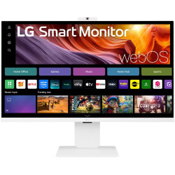 LG monitor 32U850SA-W 31,5" IPS 3840x2160 16:9 400cdm 5ms USB-C HDMI BT Wifi webOS zrcadlení speaker FHDkamera výš.stav.