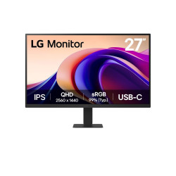 LG 27U631A-B LCD IPS/PLS/WVA 27" 2560 x 1440 5ms 250nitů 1 000:1 100Hz USB-C Černá