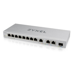 Zyxel XGS1250-12 v2, 12-Port Gigabit webmanaged Desktop Switch with 8 port 1G + 3-Port MultiGig 1 2.5 5 10G + 1-Port SFP