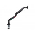 Kensington SmartFit One-Touch Height Adjustable Single Monitor Arm - Montážní sada - pro obrazovka (nastavitelné rameno) - velikost obrazovky: 13"-32" - na stůl, svorka ve tvaru C, průchodka, upevnitelné na stůl