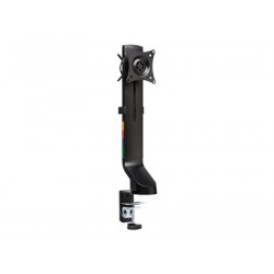 Kensington SmartFit Space-Saving Single Monitor Arm - Montážní sada - pro obrazovka (Náklon a otočení) - černá - velikost obrazovky: až do 32" - na stůl, svorka ve tvaru C, průchodka, upevnitelné na stůl