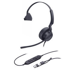 Yealink UH42 Mono UC USB-C A, náhlavní souprava