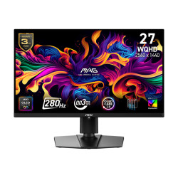 MSI MAG 271QP X28 QD-OLED 26,5" 2560 x 1440 0,03ms 250nitů 1 500 000:1 280Hz   Pivot USB-C  