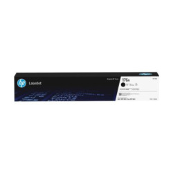 HP 176A - Cerná - originální - LaserJet - pouzdro - kazeta s barvivem (W1760A) - pro P N: 9S185A#BGJ, 9S186A#BGJ, 9S187A#B19, AJ7J3A#BGJ, AQ1E4A#B19