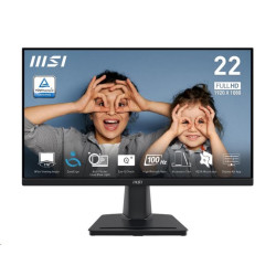 MSI Pro MP225 LCD IPS/PLS/WVA 21,5" 1920 x 1080 1ms 250nitů 1 500:1 100Hz