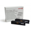 Xerox original toner 106R03048 pro Phaser 3020 3025 2x 1500s, černý