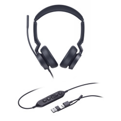 Yealink UH46 Dual Teams USB-C A, náhlavní souprava