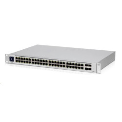 UBNT UniFi Switch USW-48-POE Gen2 [24xGigabit, 32x PoE out 240W, 802.3at af, 4xSFP, 104Gbps]