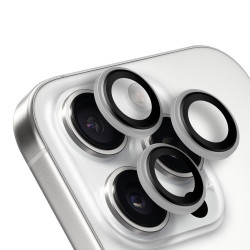 OBAL:ME Ochrana Čoček pro Apple iPhone 16 Pro 16 Pro Max White Titanium