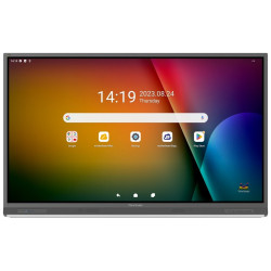 ViewSonic Flat Touch Display IFP7552-2F EDLA 75" UHD 450nits, 4000:1,8G RAM 64GB HDMI VGA USB-C RJ45 x2, RS232 x1,Black