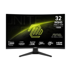 MSI MAG 321CQF E18 31,5" VA QHD 180Hz 0,5ms Černá 2R