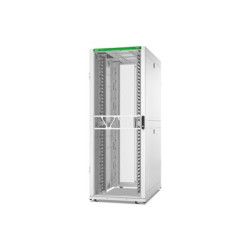 APC NetShelter SX - Rozvadec stojanový skrín - 1991H x 750W x 1200D mm, s bocnicemi - podlahové provedení - bílá - 42U - 19" - kompatibilní s TAA
