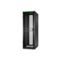 APC NetShelter SX - Rozvadec stojanový skrín - 2258H x 750W x 1200D mm, s bocnicemi - podlahové provedení - cerná - 48U - 19" - kompatibilní s TAA
