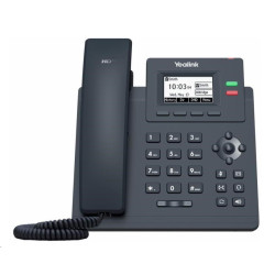 Yealink SIP-T31G IP telefon, 2,3" 132x64 grafický, 2x RJ45 10 100 1000, PoE, 2x SIP, s adaptérem