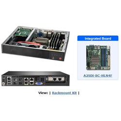 SUPERMICRO mini server Atom C3758, 4x DDR4 ECC, 84W, M.2, 4x 1Gb LAN, IPMI