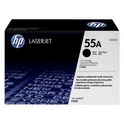 HP černý toner, CE255A pro LJ P3015 originál