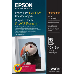 EPSON fotopapír C13S042153 10x15 Premium Glossy 40ks