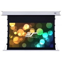 ELITE SCREENS plátno elektrické motorové stropní 84" (213,4 cm) 16:9 104,6 x 185,9 cm Gain 1,1 20" drop