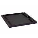 Triton Polička s perforací 1U 150mm,černá, max. nosnost 15Kg