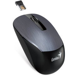 GENIUS NX-7015 myš, Bezdrátová USB, Blue Track, 1600 dpi, Šedá ( 31030019400 )