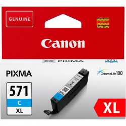 Canon inkoustová náplň CLI-571C XL modrá