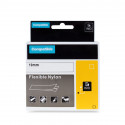 PRINTLINE kompatibilní páska s DYMO 18491, 19mm, 3.5m, černý tisk žlutý podklad, RHINO, nylonová, flexibilní