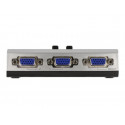 Delock - Rozdělovač přepínač videa - 2 x VGA - desktop