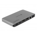 Delock - Dokovací stanice - Thunderbolt 3 - 2 x DP - GigE