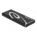 Delock - Kryt úložiště - M.2 - 1 Kanál - M.2 Card - USB 3.2 (Gen 2) - černá