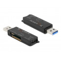 Delock - Čtečka karet (MS PRO, SD, MS Duo, MS PRO Duo, miniSD, RS-MMC, microSD, SDHC, miniSDHC, MS Micro, microSDHC, MS PRO-HG Duo, SXC, microSDXC, miniSDXC, MS PRO-HG) - USB 3.2 Gen 1