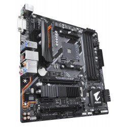 GIGABYTE B450 AORUS M AMD B450 AM4 4x DDR4 DVI-D HDMI M.2 mATX