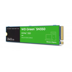 WD GREEN SSD SN350 NVMe WDS240G2G0C 240GB M.2 PCIe Gen3 2280, (R:2400, W:900MB s)