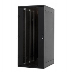 Triton 19" rozvaděč stojanový 37U 600x900, skleněné dveře, barva černá