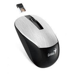 GENIUS NX-7015 myš, Bezdrátová USB, Blue Track, 1600 dpi, Stříbrná ( 31030019404 )