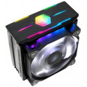 Zalman chladič CPU CNPS10X OPTIMA II BLACK 120mm RGB ventilátor heatpipe PWM výška 160mm pro AMD i Intel