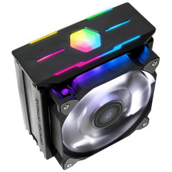 Zalman chladič CPU CNPS10X OPTIMA II BLACK 120mm RGB ventilátor heatpipe PWM výška 160mm pro AMD i Intel