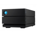LaCie 2big RAID STHJ4000800 - Pole pevných disků - 4 TB - 2 zásuvky - HDD 2 TB x 2 - USB 3.1 Gen 2 (externí) - s 5 let Rescue Data Recovery Service Plan