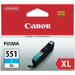 Canon inkoustová náplň CLI-551C XL modrá