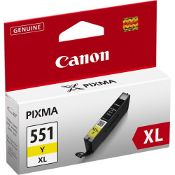Canon inkoustová náplň CLI-551Y XL žlutá