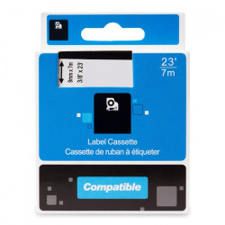 PRINTLINE kompatibilní páska s DYMO 45023, S0720630, 9mm, 7m, černý tisk zlatý podklad, D1