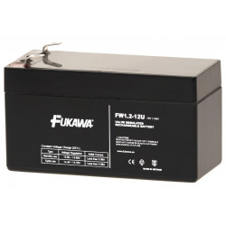 FUKAWA olověná baterie FW 1,2-12 U do APC AEG EATON Powerware 12V 1,2Ah životnost 5 let Faston F1-4,7mm