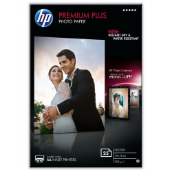 HP Premium Plus Glossy Photo Paper, 25 listů 10 x 15 cm